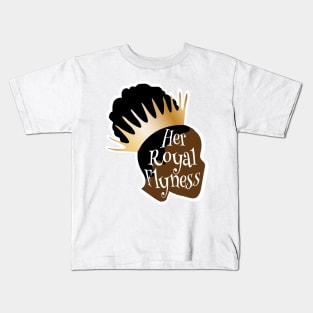 Her Royal Flyness Kids T-Shirt